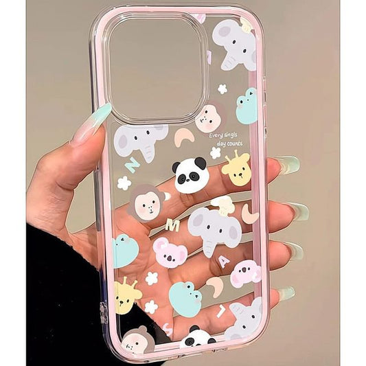 Phone Case Transparent Animal