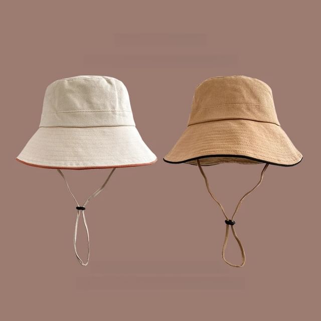 Hat Plain Toggle Bucket