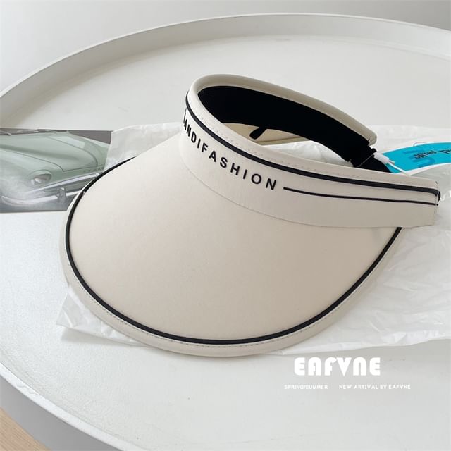 Visor Lettering