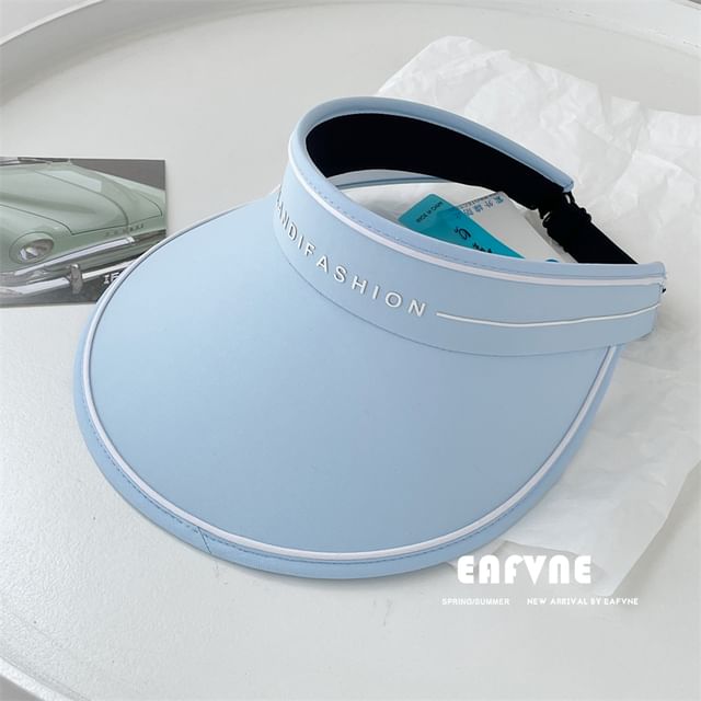 Visor Lettering