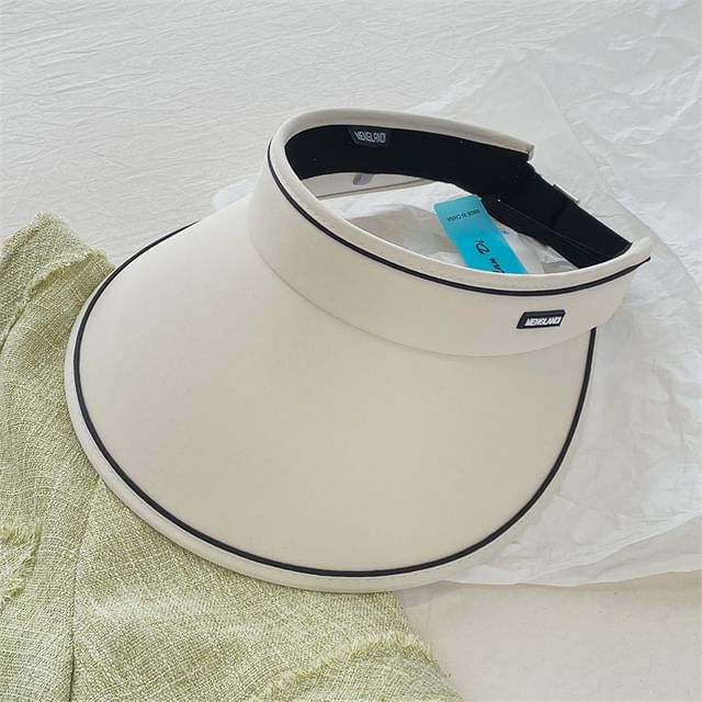 Visor Lettering