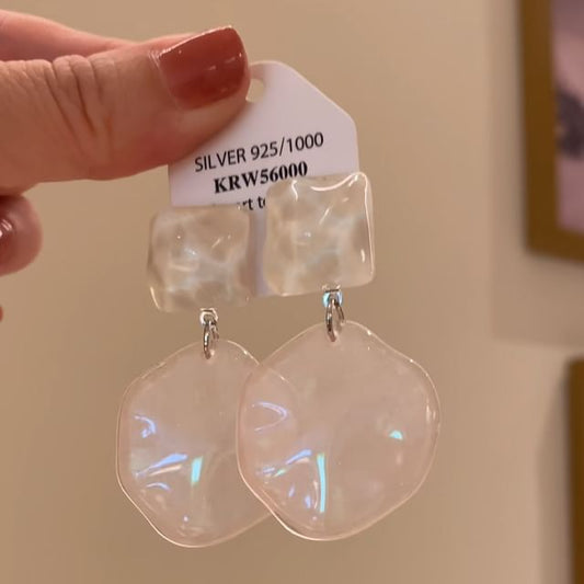 Drop Geometric Earring