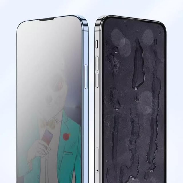 Privacy Screen Film Protector Tempered Glass 2: of Clear Set /