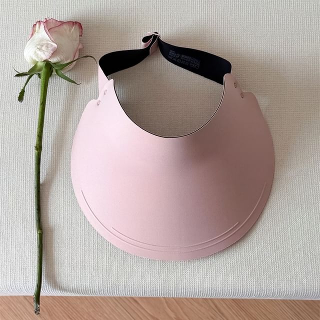 Wide Plain Visor Brim