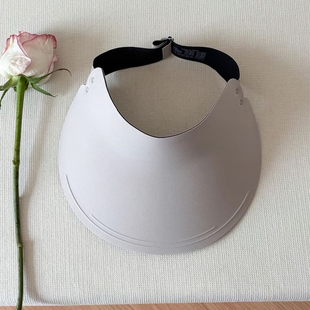 Wide Plain Visor Brim