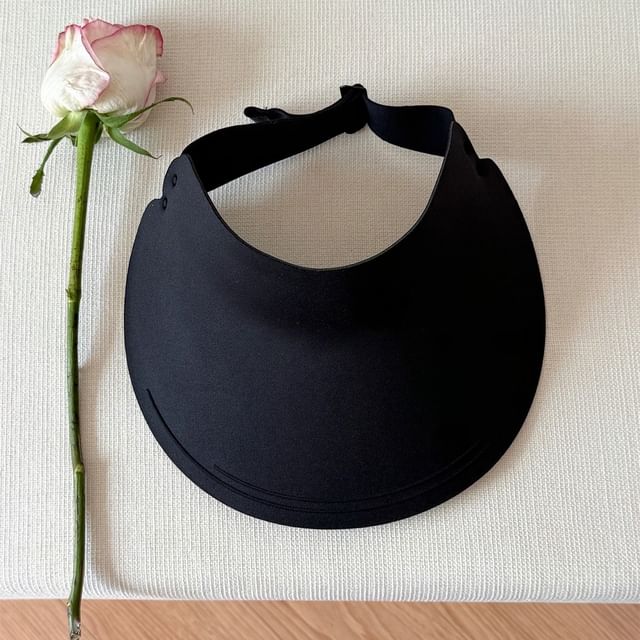 Wide Plain Visor Brim
