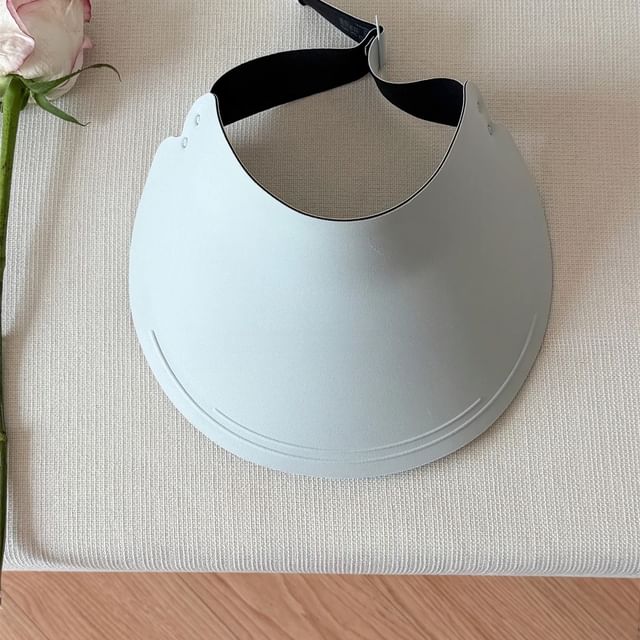 Wide Plain Visor Brim