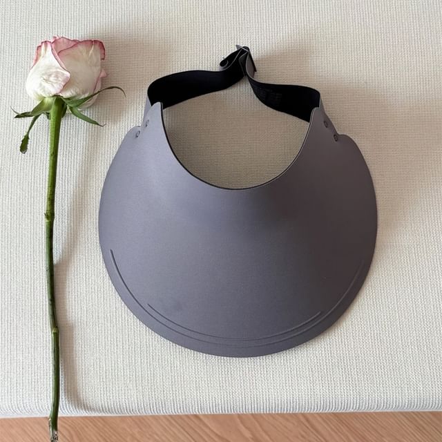 Wide Plain Visor Brim