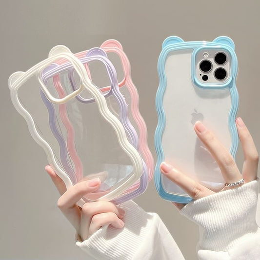 Ear iPhone Bear Transparent Case