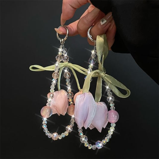 Pad Lanyard Phone Flower with