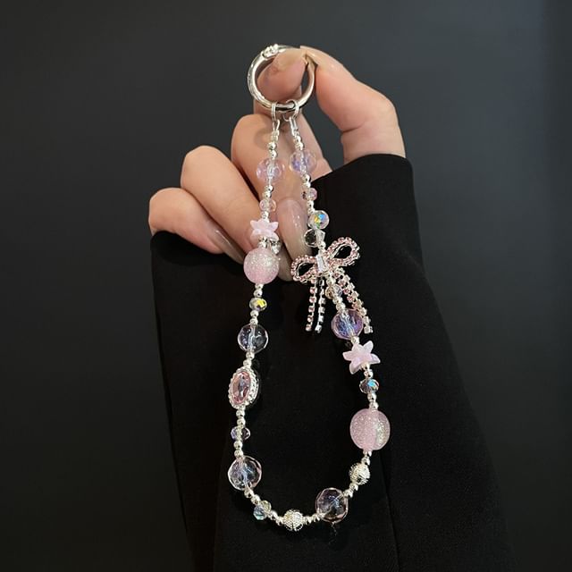 Phone with Pad Bead Lanyard