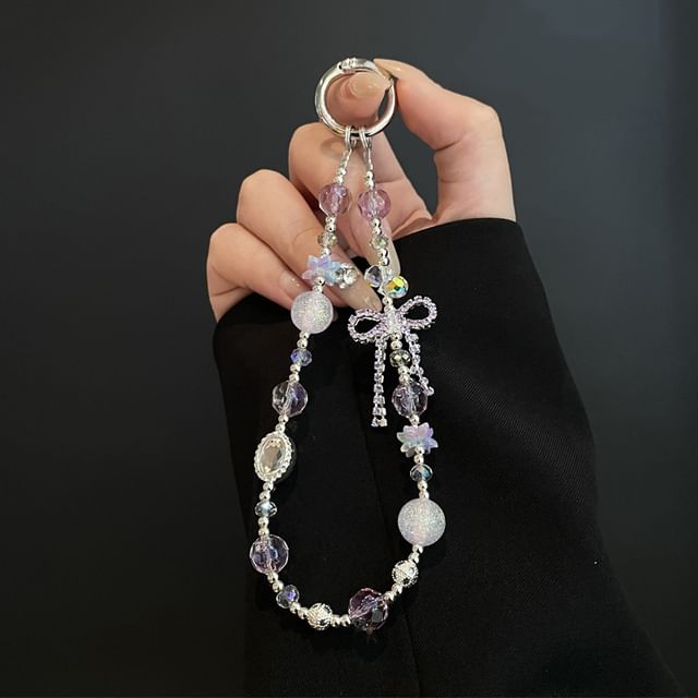 Phone with Pad Bead Lanyard