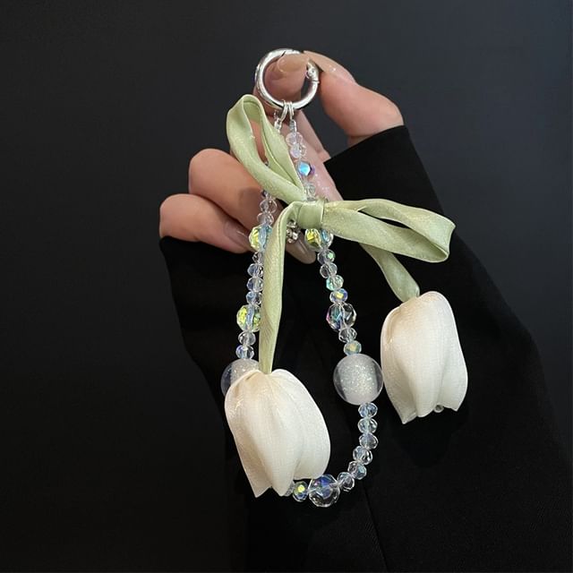 Pad Lanyard Phone Flower with