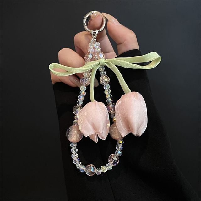 Pad Lanyard Phone Flower with