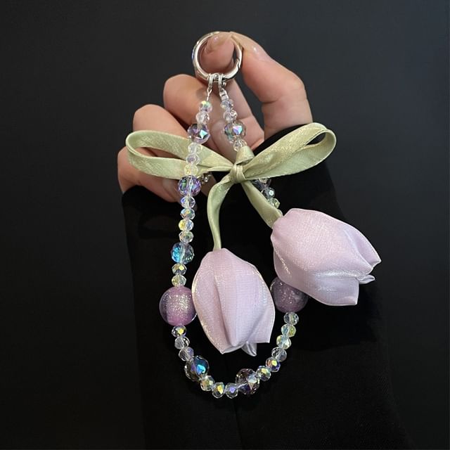Pad Lanyard Phone Flower with
