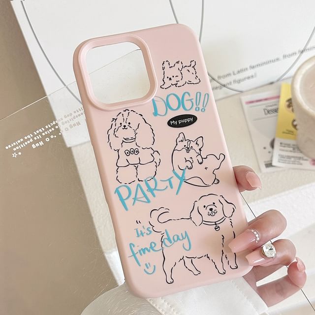 Print Dog Phone Case