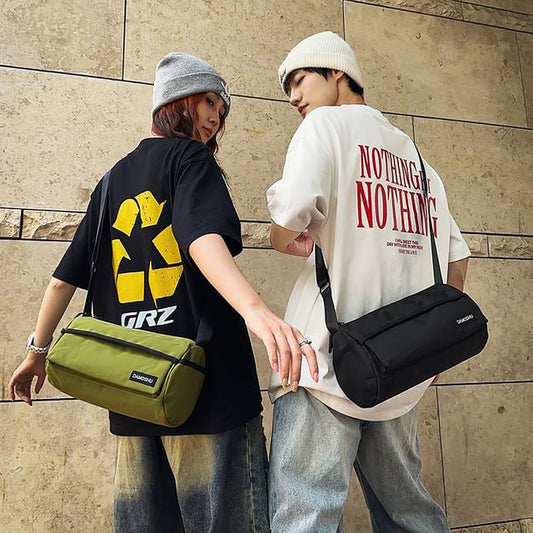 Lettering Crossbody Bag