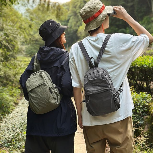 Nylon Backpack Plain