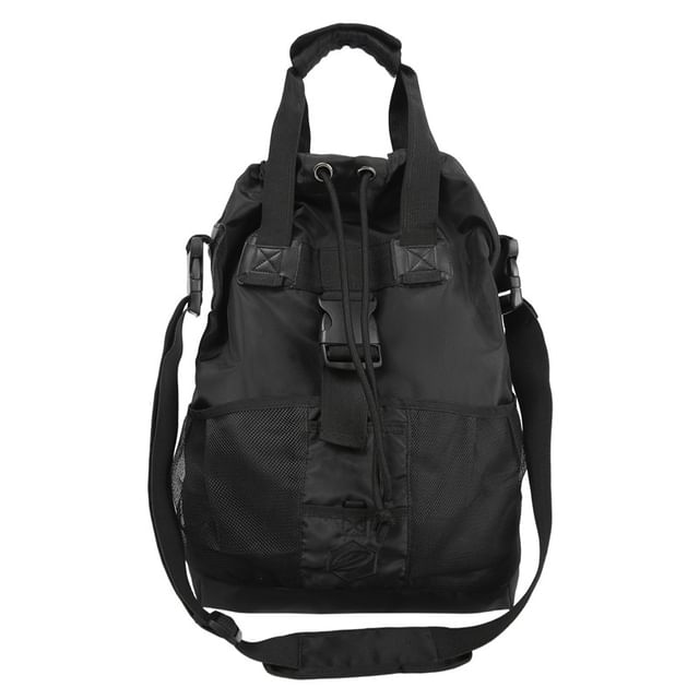 Color Crossbody Block Drawstring Bag