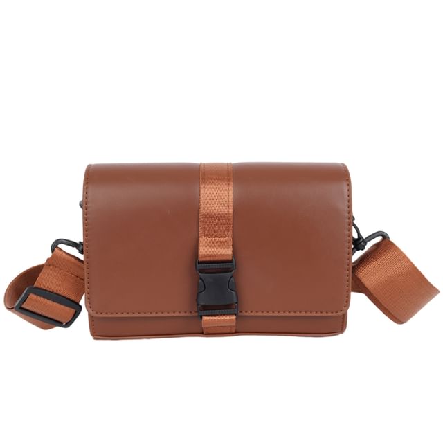 Box Bag Buckled Flap Crossbody