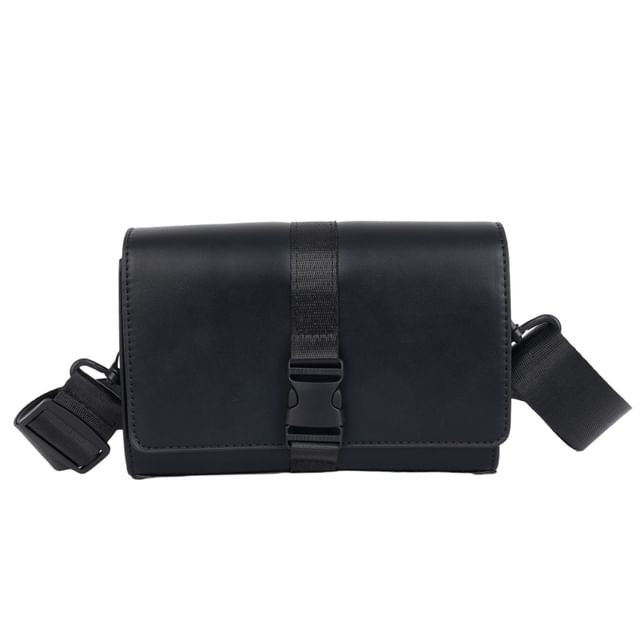 Box Bag Buckled Flap Crossbody