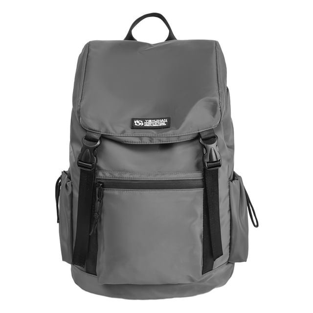 Backpack Flap Lettering Buckled