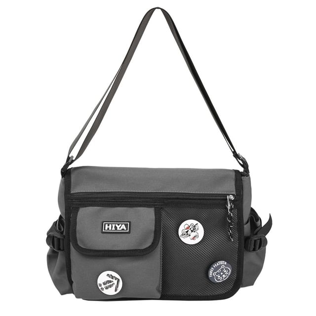 Pocket Mesh Crossbody Bag