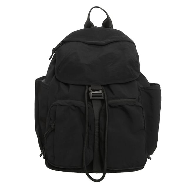 Plain Flap Backpack