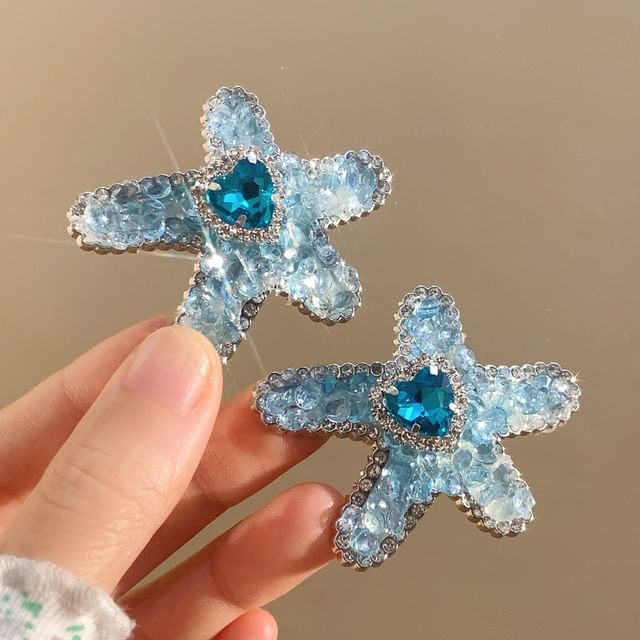 / Set Hair Clip Starfish