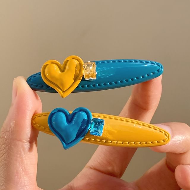Set Hair Heart / Clip