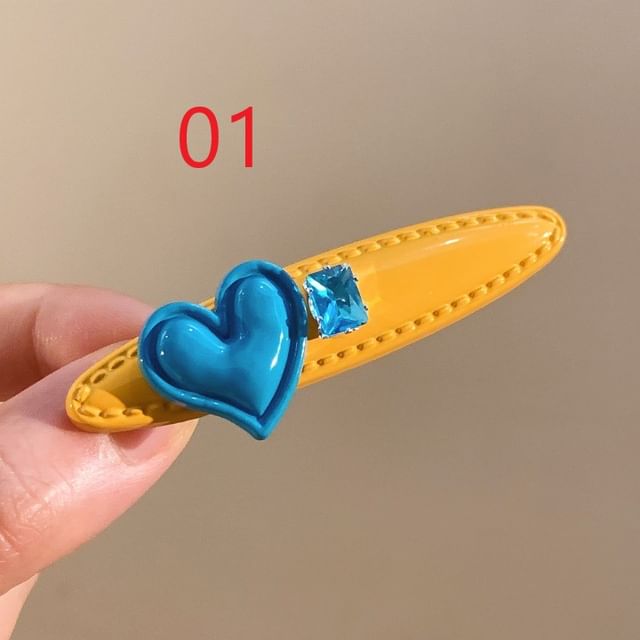 Set Hair Heart / Clip
