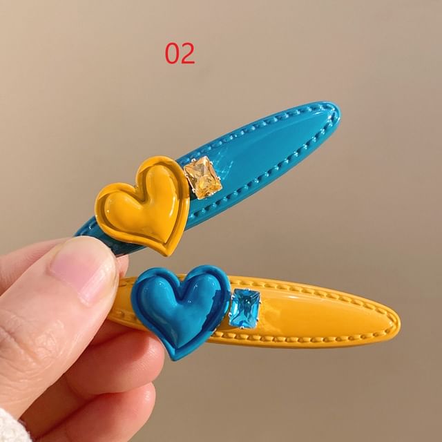 Set Hair Heart / Clip