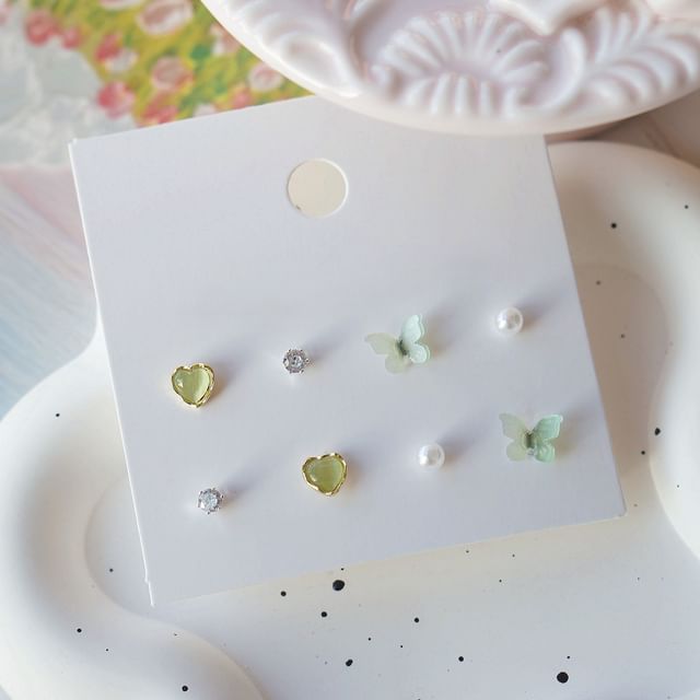 Butterfly Stud Set Earring