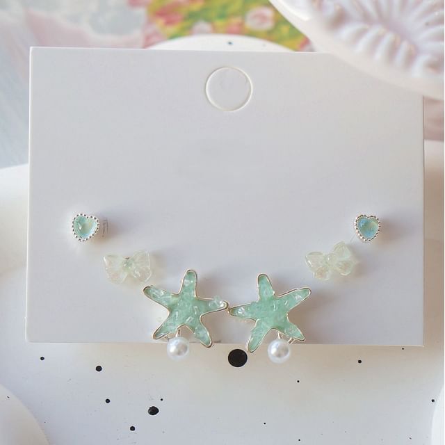 Stud Set Earring Starfish