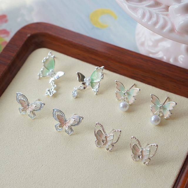 Butterfly Earring Stud