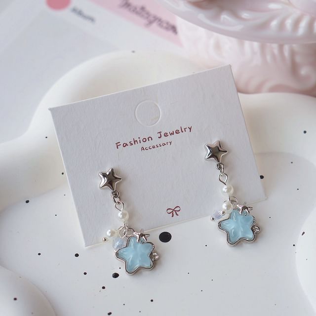 Star On Earring / Clip Dangle