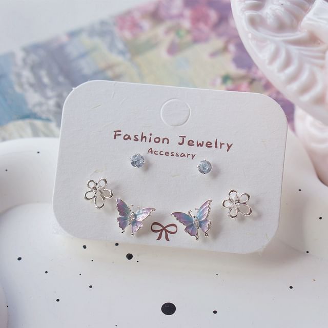 Stud Butterfly Earring