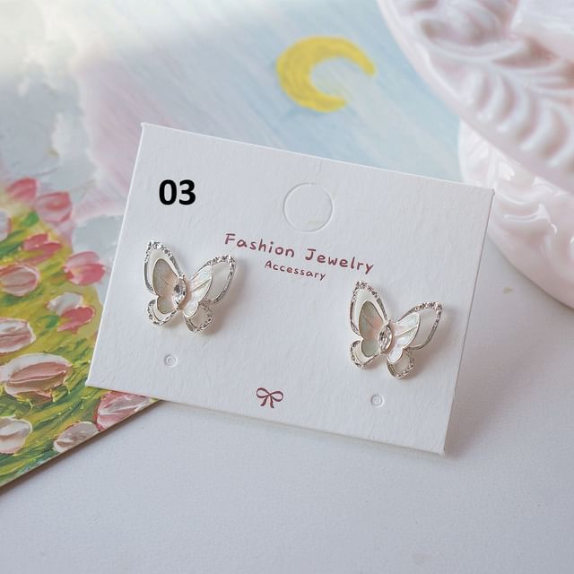 Butterfly Earring Stud