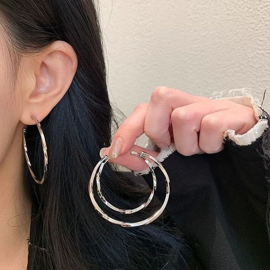 Twisted Earring Hoop