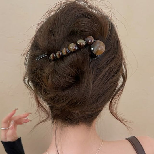 Bead Clip Acrylic Hair