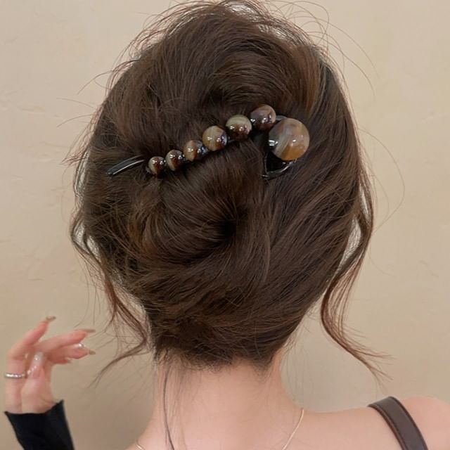 Bead Clip Acrylic Hair