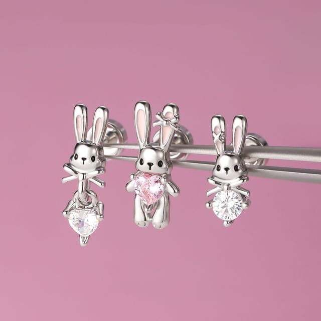 Set Rhinestone Stud 3: Rabbit Ear of