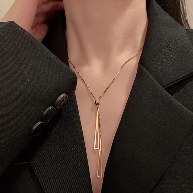 Necklace Pendant Triangle