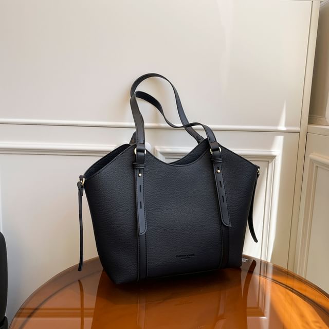 Bag Faux Tote Leather