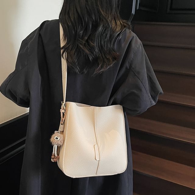 Faux Leather With Bag Pouch Shoulder