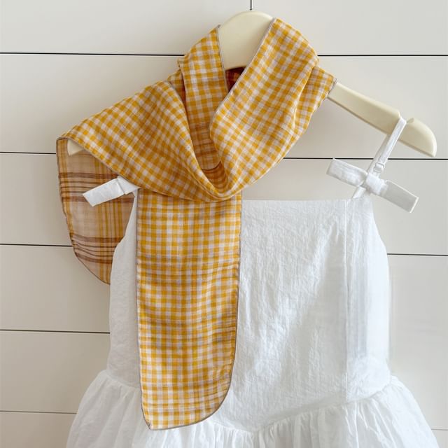 Reversible Scarf Plaid