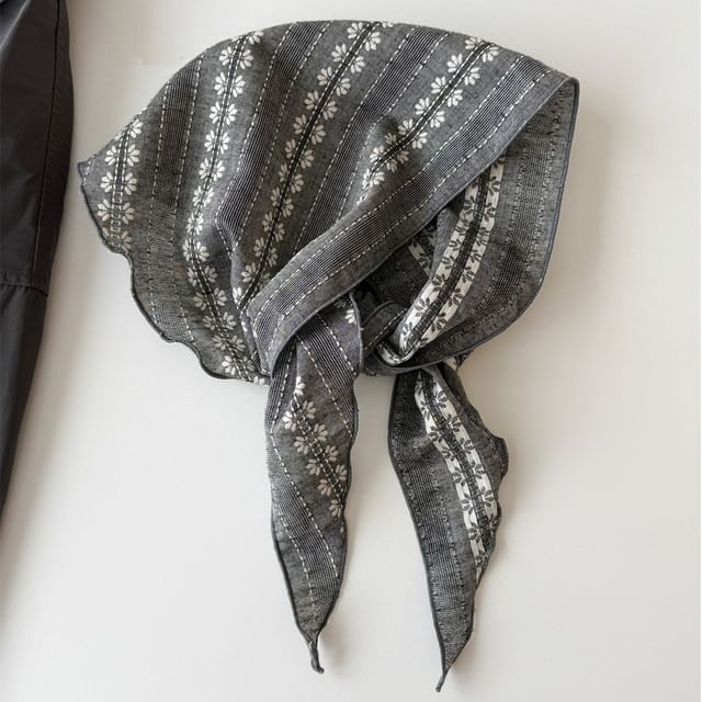 Floral Print Headkerchief