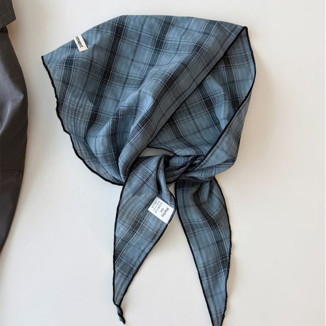 Plaid Headkerchief