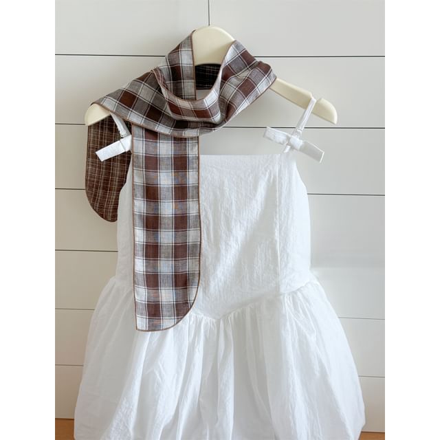 Reversible Scarf Plaid