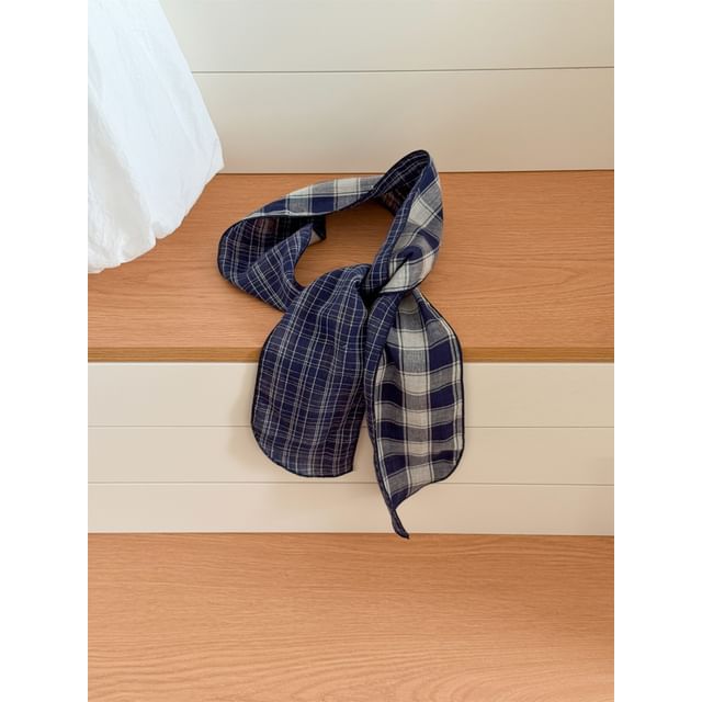 Reversible Scarf Plaid